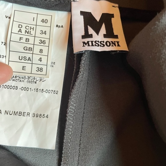 MISSONI Made in Italy Gray Pants size 4 - Picture 3 of 12